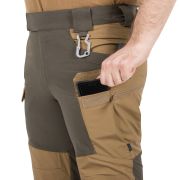 Kalhoty Helikon Hybrid Outback Pants DuraCanvas, Černé