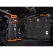 Nabíjecí LED svítilna Fenix C7, oranžová, 3000 lm