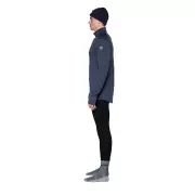 Pánské dvouvrstvé Merino tričko s rolákem na zip Devold Expedition, modré