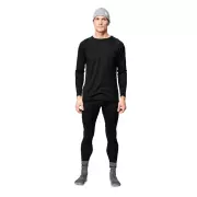 Pánské Merino tričko dvouvrstvé Devold Duo Active, černé
