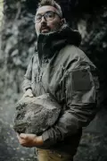 Zimní bunda Helikon Yukon Climashield Apex, Ash Gray / černá Zimní bunda Helikon Yukon Climashield Apex, Ash Gray / černá