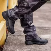 Kotníkové taktické boty Bennon PANTHER XTR O2, černé