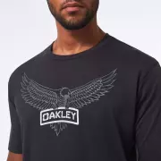 Triko Oakley SI Oakley Eagle Tab Tee, Blackout