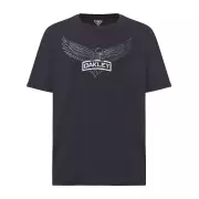 Triko Oakley SI Oakley Eagle Tab Tee, Blackout