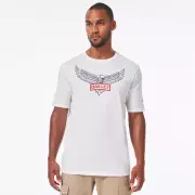Triko Oakley SI Oakley Eagle Tab Tee, bílé
