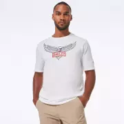 Triko Oakley SI Oakley Eagle Tab Tee, bílé Triko Oakley SI Oakley Eagle Tab Tee, bílé