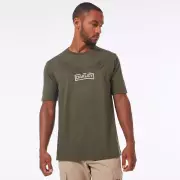 Triko Oakley SI Oakley Eagle Tab Tee, Dark Brush Triko Oakley SI Oakley Eagle Tab Tee, Dark Brush