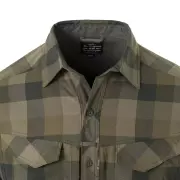 Košile Helikon Defender Mk2 Shirt - Nylon Sorona® Blend,  Bayou Moss Checkered