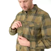 Košile Helikon Defender Mk2 Shirt - Nylon Sorona® Blend, Dark Ochre Plaid