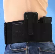 Opasek pro skryté nošení zbraně Falco B102, pravák, černý