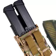 Dvojitá modulární samosvorná sumka Templar’s Gear pro puškové zásobníky M4, Multicam