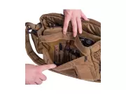 Taška přes rameno Helikon Urban Courier Bag Medium® - Cordura®, Shadow Grey/Black