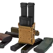 Dvojitá modulární samosvorná sumka Templar’s Gear pro puškové zásobníky M4, Multicam Black