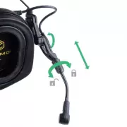 Sluchátka elektronická Earmor M32H Plus, zelená Sluchátka elektronická Earmor M32H Plus, zelená