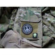 Nášivka Patchzone Peace swat - černá