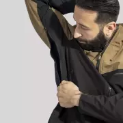 Softshellová bunda Pentagon Monlite WP, Coyote/černá