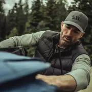 Péřová vesta 5.11 Acadia Down Jacket, Ranger Green