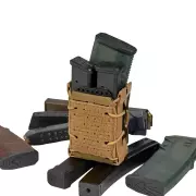 Dvojitá modulární samosvorná sumka Templar’s Gear pro puškové zásobníky M4, Coyote Brown