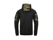 Pánská mikina Helikon Rogue Hoodie, černá / tiger stripe