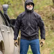 Softshellová bunda Helikon-Tex Trooper Mk2 - StormStretch®, černá