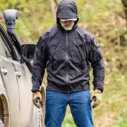 Softshellová bunda Helikon-Tex Trooper Mk2 - StormStretch®, černá