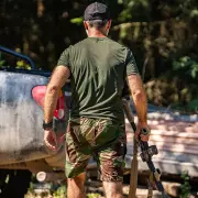Kraťasy Helikon-Tex Urban Tactical Shorts 8,5´´, Polycotton Stretch Ripstop, Taiga Green Kraťasy Helikon-Tex Urban Tactical Shorts 8,5´´, Polycotton Stretch Ripstop, Taiga Green