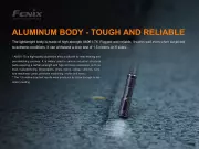 Svítilna Fenix E01 V2.0, 100 lm