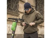 Pánská mikina s klokaní kapsou Helikon Urban Tactical Hoodie Lite, zelená