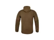 Fleecová mikina Helikon Alpha Hoodie Jacket - Grid Fleece, Olive Green