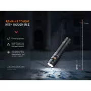 Nabíjecí LED svítilna Fenix E35R, černá, 3100 lm