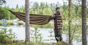 Pončo, zateplená vložka Helikon Swagman, US Woodland