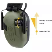 Sluchátka elektronická Earmor M300A, Foliage Green