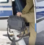 Taška přes rameno Helikon Urban Courier Bag Medium® - Cordura® (9,5 l), Coyote/Adaptive Green