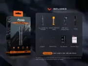 Taktická svítilna Fenix PD36R PRO + MINI-LITE, 2800 lm