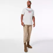 Triko Oakley SI Oakley Eagle Tab Tee, bílé