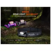 Nabíjecí čelovka Fenix HM55R, 1200 lm