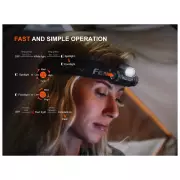 Nabíjecí čelovka Fenix HM55R, 1200 lm