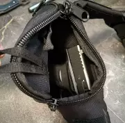 Ledvinka na zbraň COP Fanny Pack Holster MB6N, černá