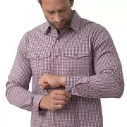 Košile Helikon-Tex Covert Concealed Carry Shirt, Phantom Grey Checkered