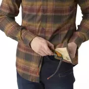 Košile Helikon-Tex GreyMan Shirt - Polyester Nylon Blend, Amber Plaid Košile Helikon-Tex GreyMan Shirt - Polyester Nylon Blend, Amber Plaid