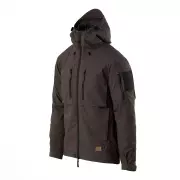 Zimní bunda Helikon Yukon Climashield Apex, Earth Brown/černá