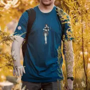 Triko Magpul Hula Girl CVC T-Shirt, modré