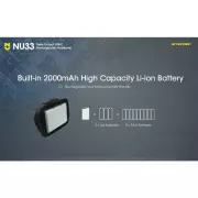 Čelovka Nitecore NU33, USB-C nabíjecí, 700 lm