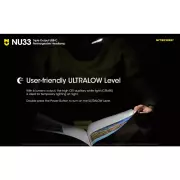 Čelovka Nitecore NU33, USB-C nabíjecí, 700 lm