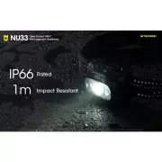 Čelovka Nitecore NU33, USB-C nabíjecí, 700 lm