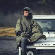 Pončo, zateplená vložka Helikon Swagman, Adaptive green