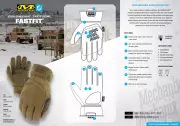 Zateplené rukavice Mechanix Tactical Coldwork Fastfit - Coyote