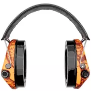 Střelecká sluchátka Sordin Supreme Pro-X LED, Blaze, koženkový pásek