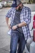 Kalhoty Helikon Greyman Tactical Jeans - Denim Mid