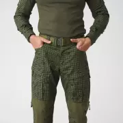 Kalhoty Helikon MCDU PolyCotton Stretch Ripstop - Desert Night Camo / Olive Green